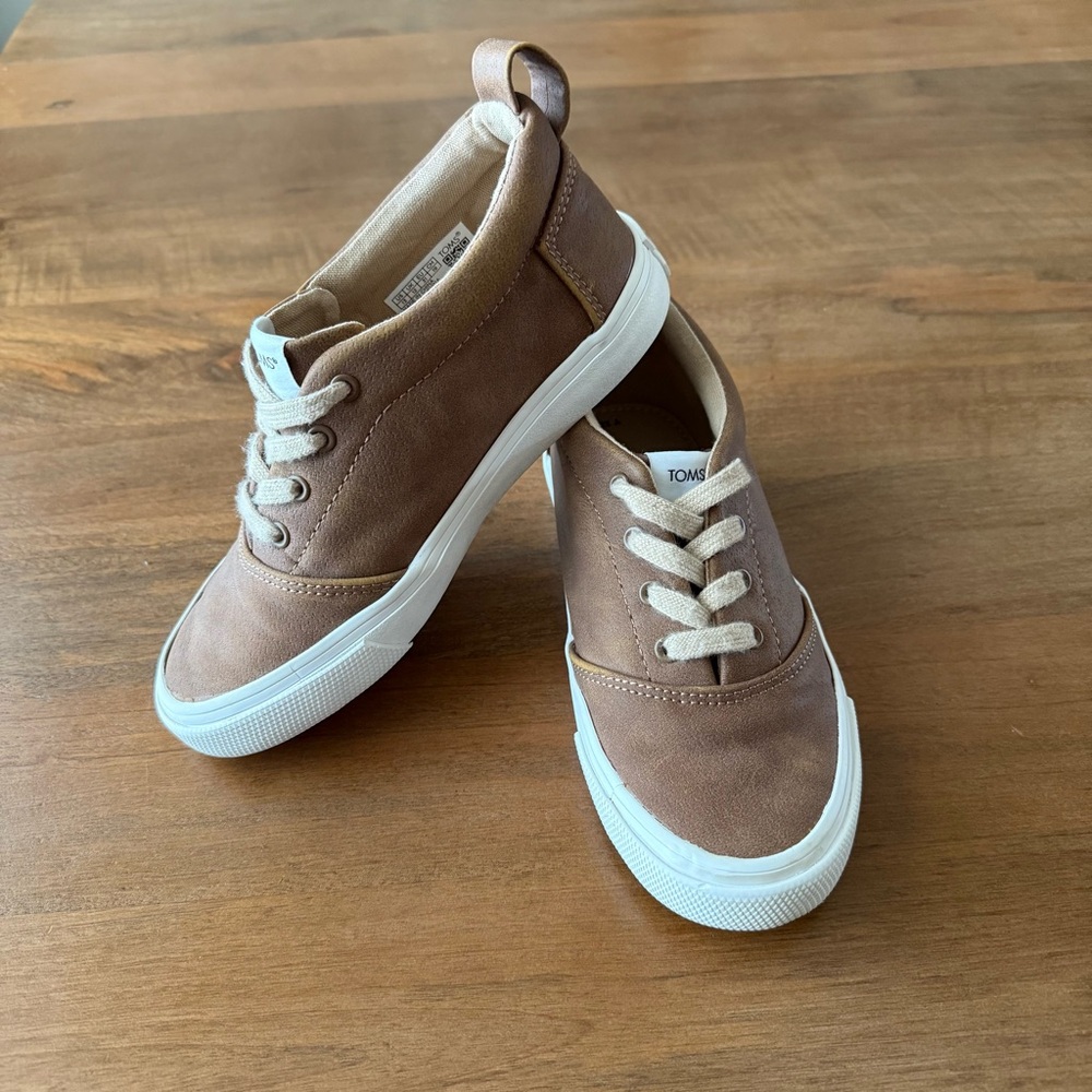 Toms Fenix Mid Kids Sneaker - toffee brown - size 13Y boy